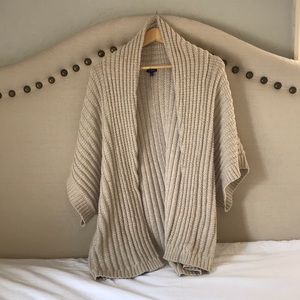 Talbots oversized chunky wool blend sweater